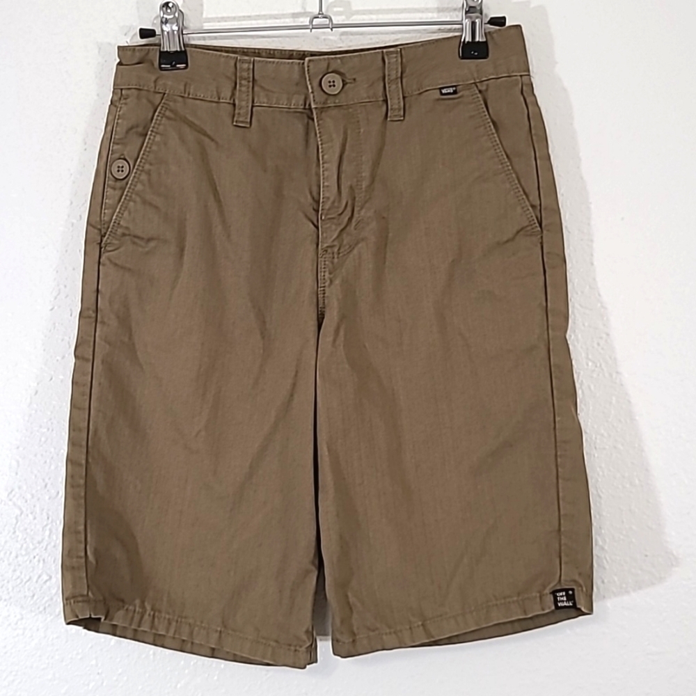 VANS Off The Wall Khaki Shorts, size 12